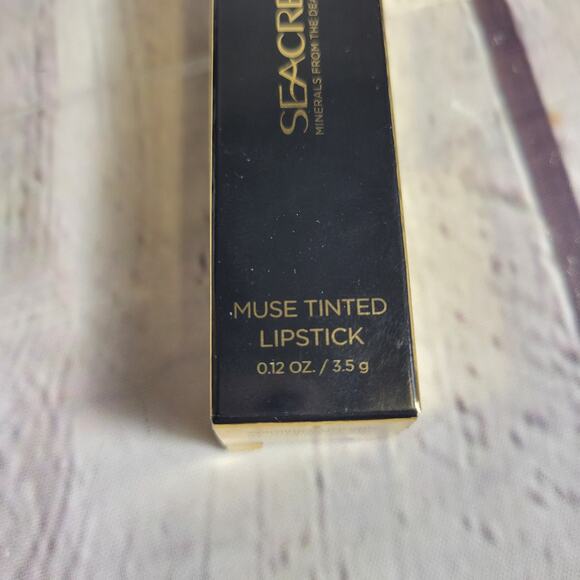Seacret Muse Tinted Lipstick Juicy Pink NEW Make-Up Lips - Picture 4 of 4
